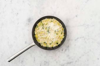 Apprêter le risotto