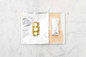 Préparer les papillotes