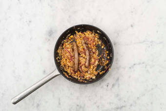 Zuurkoolpannetje garen