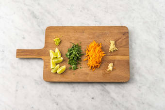 Forbered grønnsaker