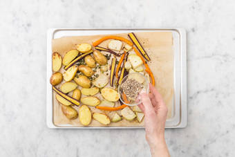 Sonnenblumenkerne rösten