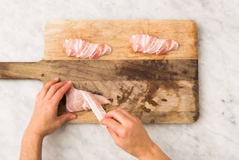 Für die Hähnchenbrust