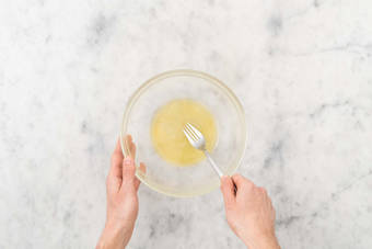 Prep vinaigrette and salad