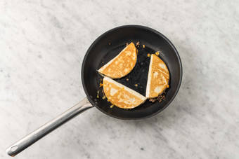 Cook quesadillas