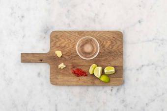 Préparer la vinaigrette