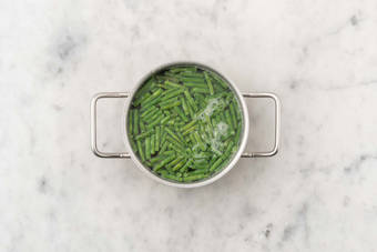 Cook green beans