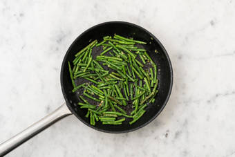 Cuire les haricots verts