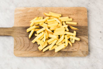 Préparer les frites