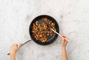 Cuire les champignons