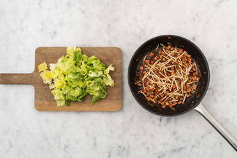 Cuire les germes de soja