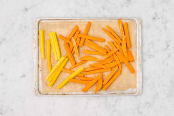 Enfourner les frites