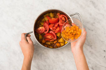 Apprêter le mijoté