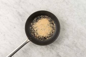 Toast the Sesame Seeds