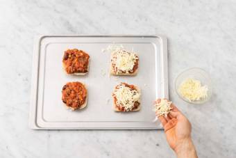 Assemble the Sloppy Joes