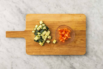 Forbered grønnsaker