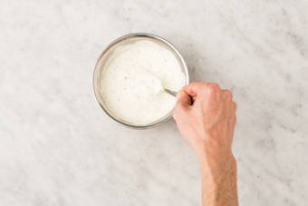 Make DIY ranch dressing