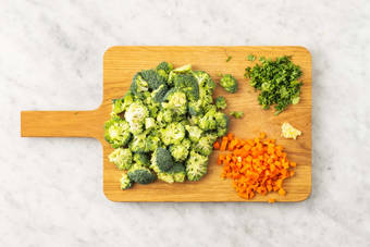 Forbered grøntsager