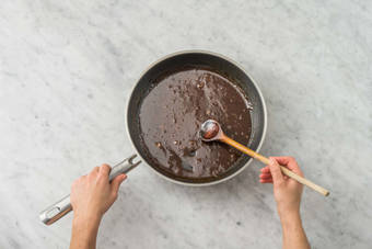 Lav soja-ingefærglaze