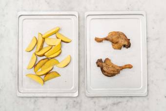 Duck and Wedges Prep