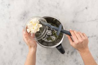 Für den Frischkäse