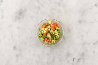 Make avocado salsa
