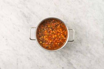 Simmer chili