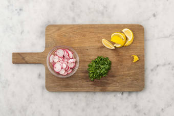 Forbered frukt og grønt