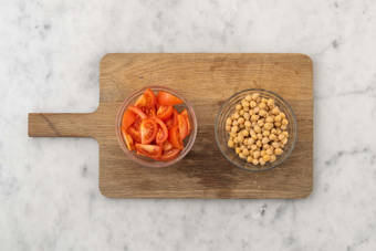 Forbered grønnsaker