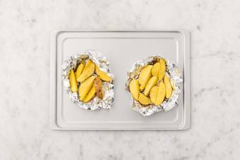 Rôtir les pommes de terre