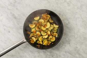 Cook veggie hash