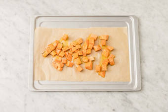 Roast sweet potatoes