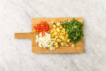 Forbered grønnsaker