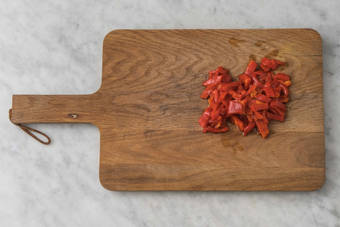 Prep roasted peppers