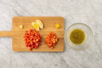 Prep and make dressing