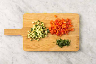 Förbered grönsaker