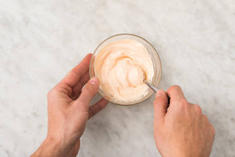 Make sriracha mayo