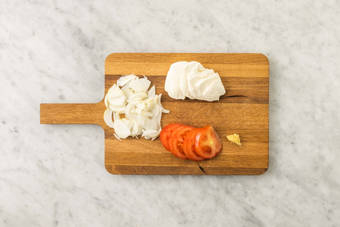 Tagliare gli ingredienti