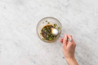 Make the Spicy Dressing