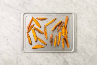 Roast the Sweet Potatoes