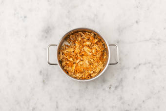 Füllung fertig stellen