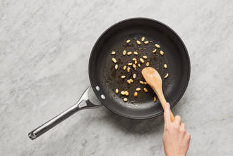 Cook Beans & Coat Nuts