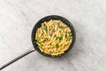 Tilsæt æggeblanding