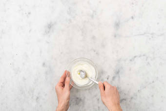 Make lime crema and dressing