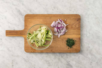 Forbered grøntsager