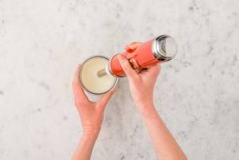 Préparer la sauce à tartiner