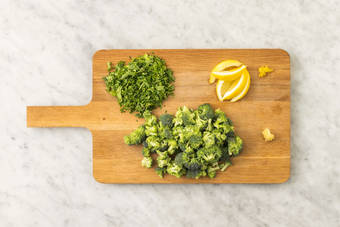 Forbered grøntsager