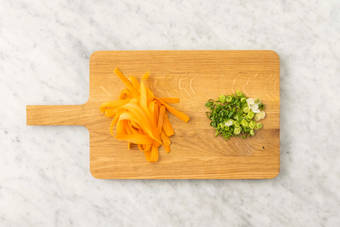 Forbered grøntsager