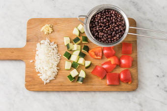 Forbered grøntsager