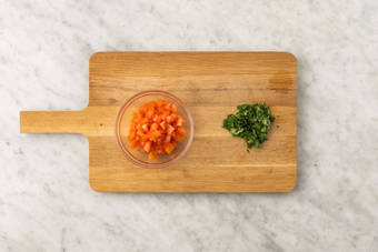 Forbered grønnsaker