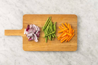 Forbered grøntsager